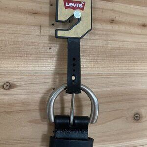 Black Levis Leather Belt
